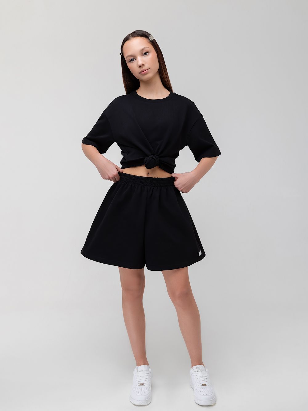 Костюм с юбкой-шортами - фото 1