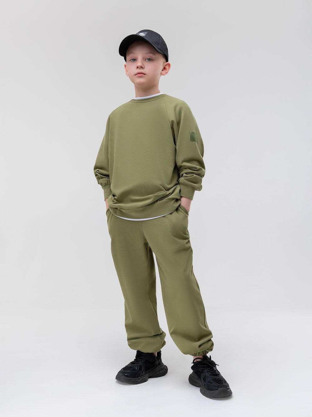 Костюм фрча со свитшотом - фото 2