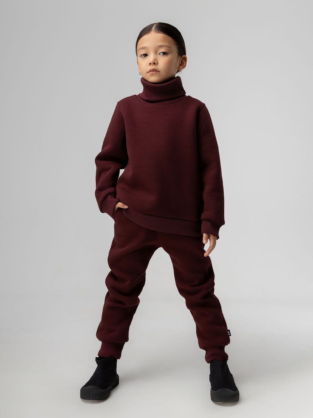 Костюм с водолазкой теплый - фото 1