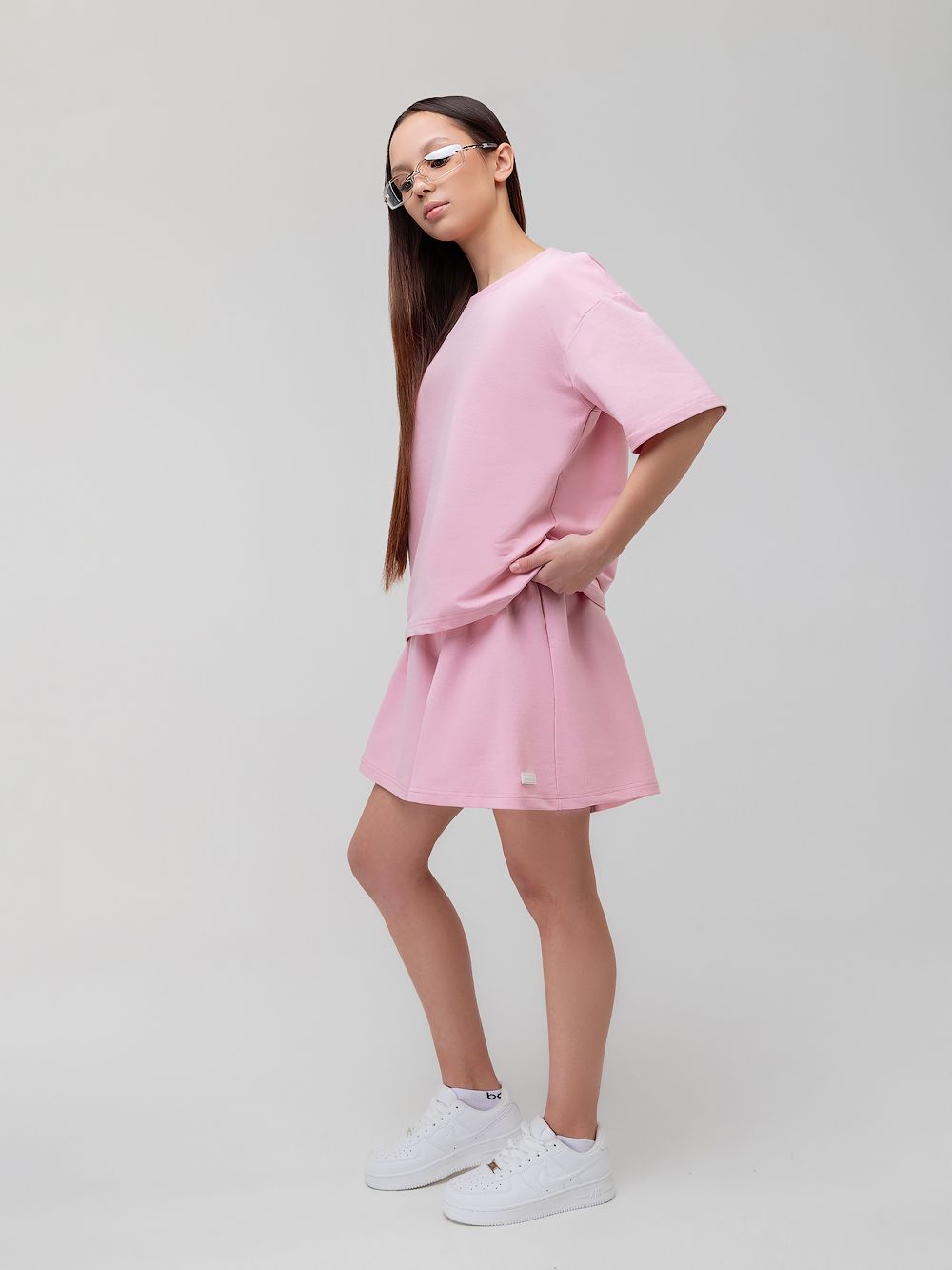 Костюм с юбкой-шортами - фото 1