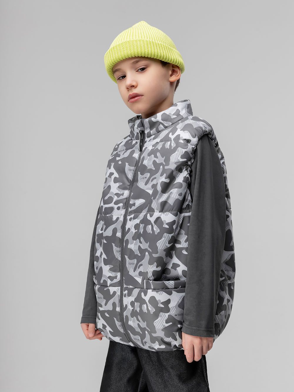 Жилет с принтом - фото 5