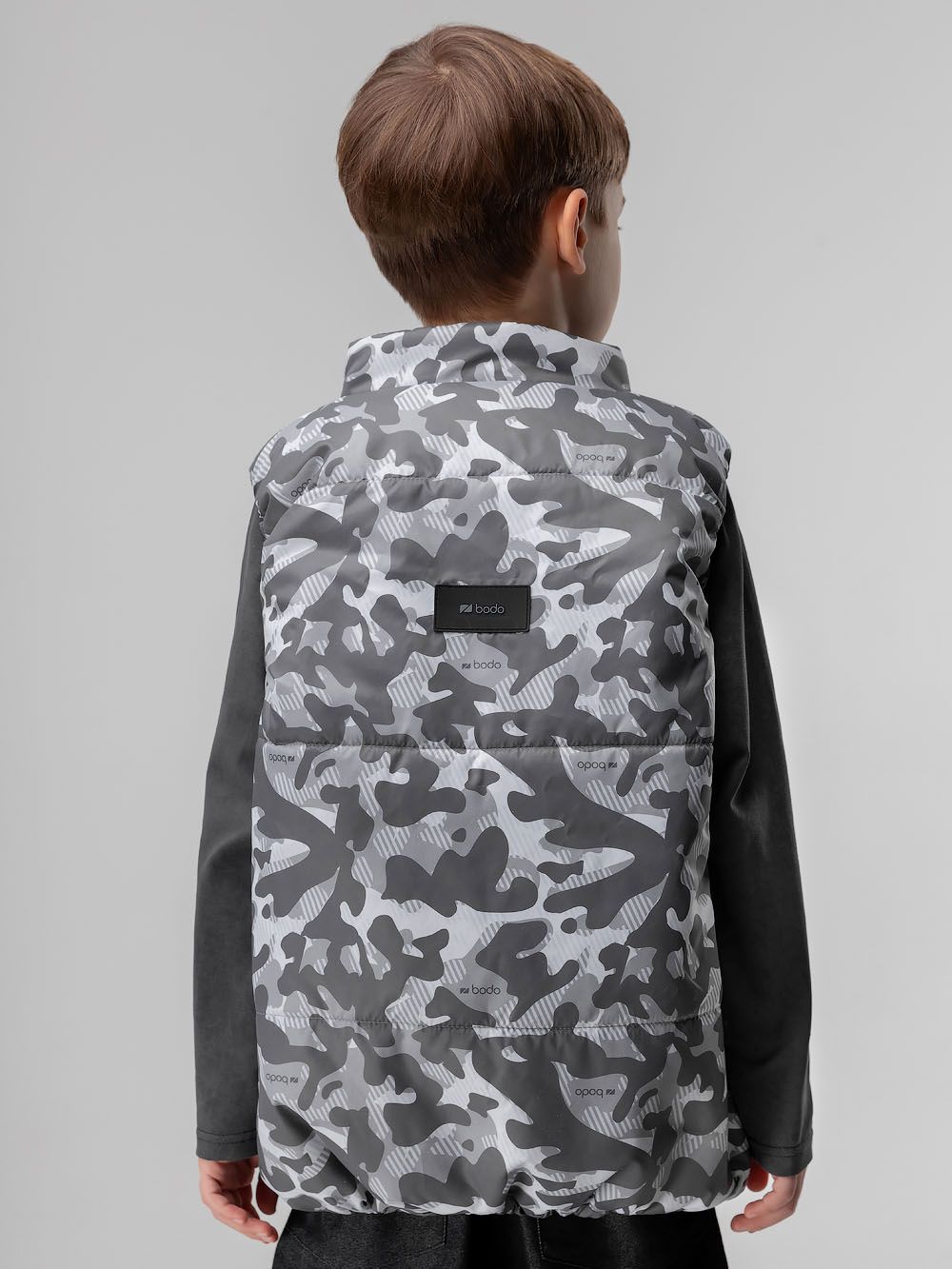 Жилет с принтом - фото 7