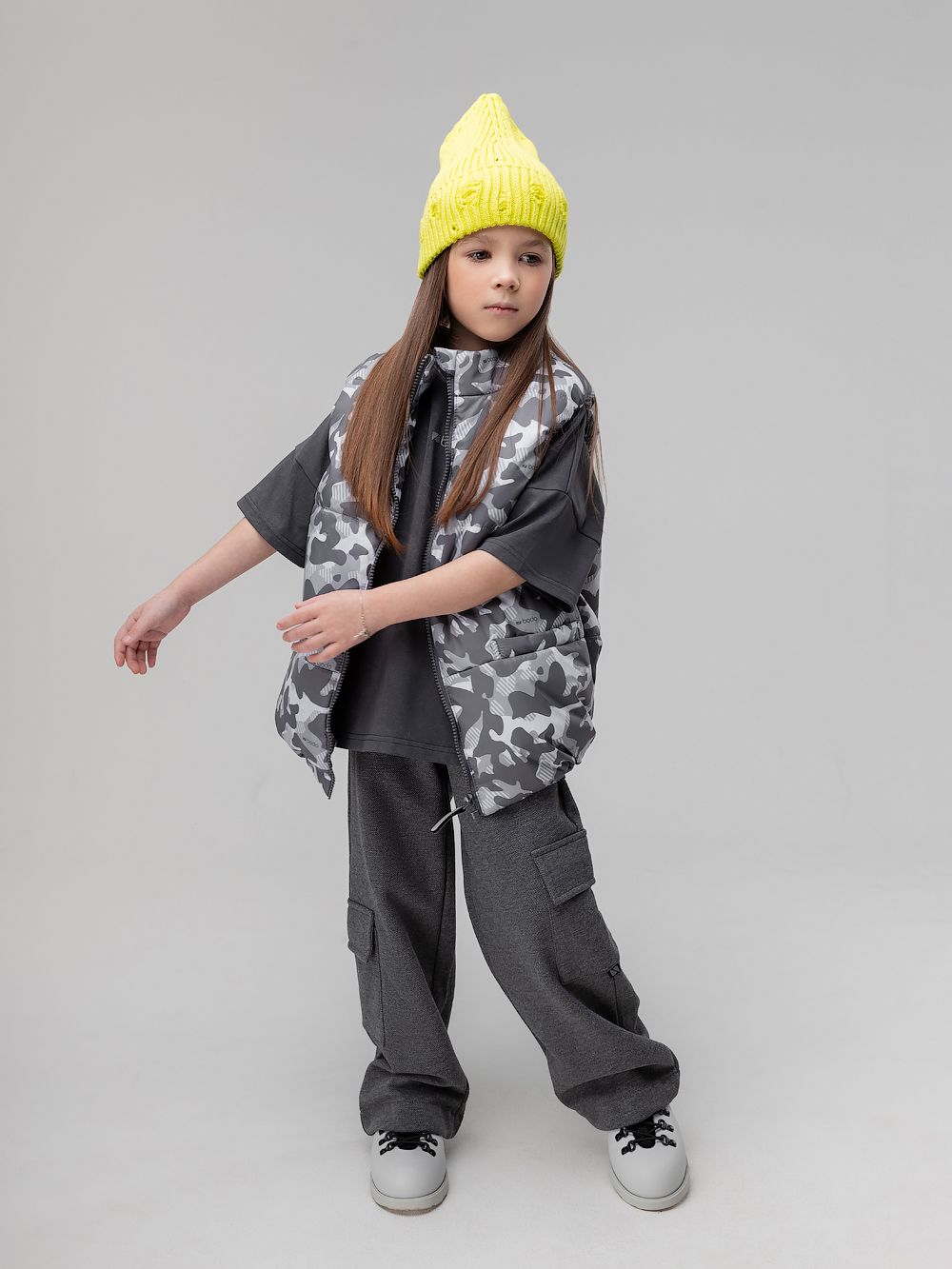 Жилет с принтом - фото 9