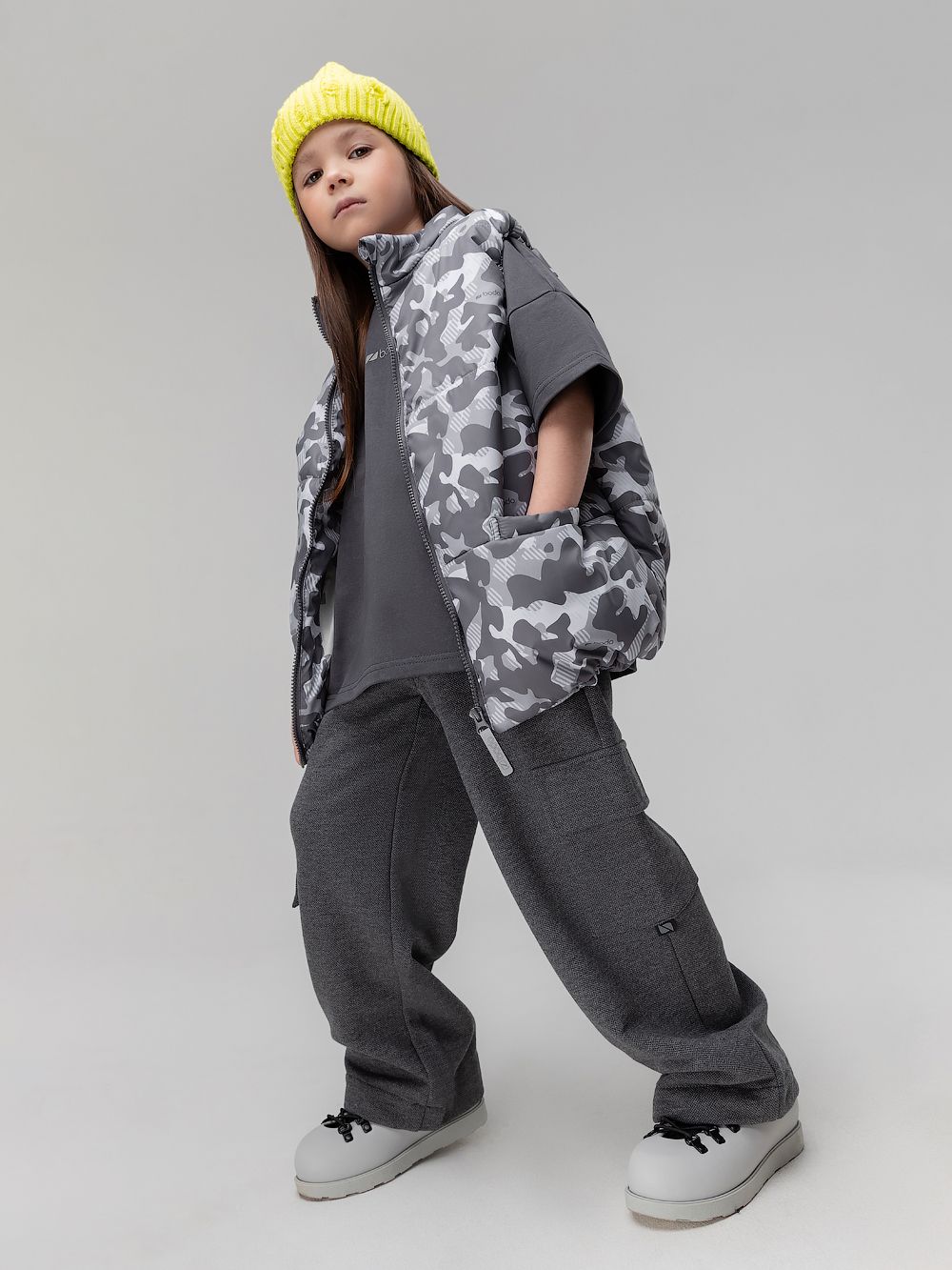 Жилет с принтом - фото 3