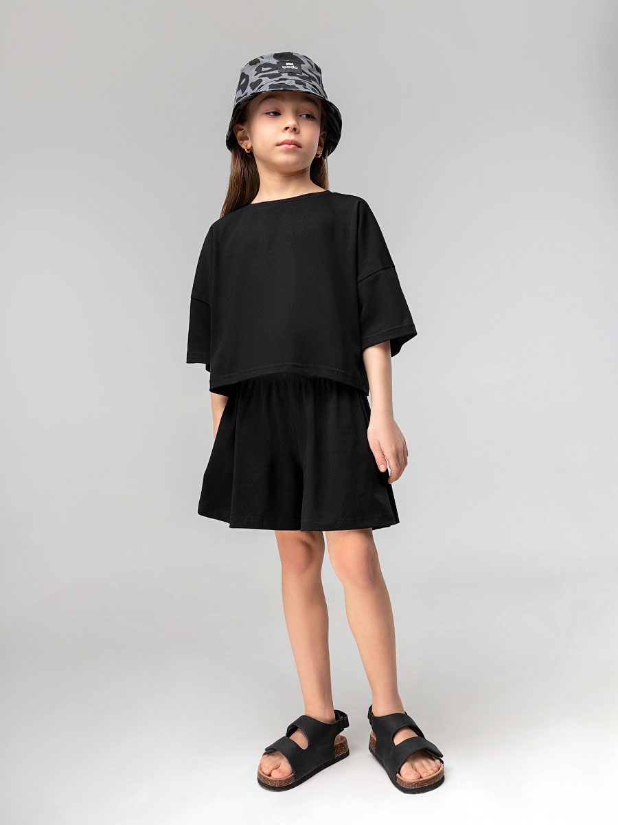 Костюм с юбкой - шортами - фото 4