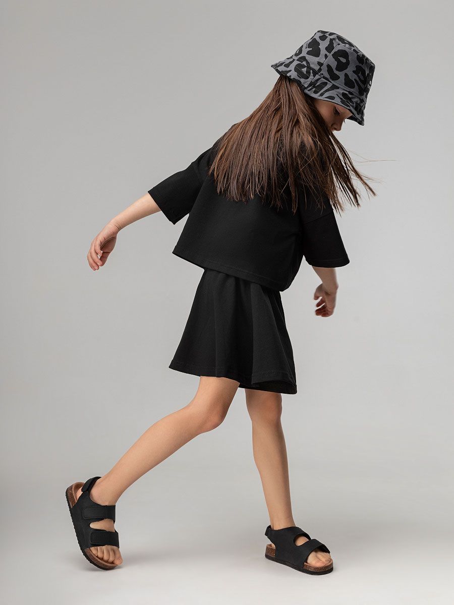 Костюм с юбкой - шортами - фото 11