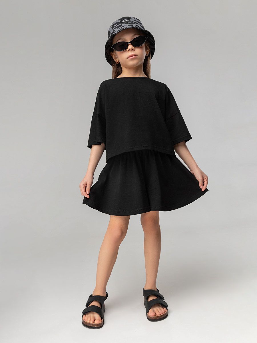 Костюм с юбкой - шортами - фото 2