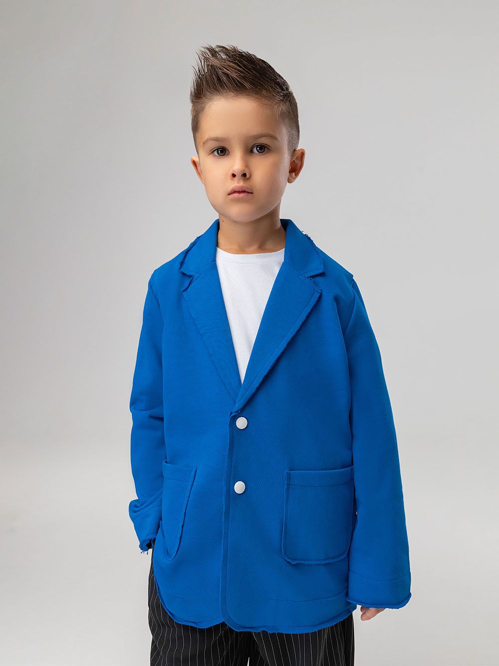 Пиджак с необработанными краями - фото 2