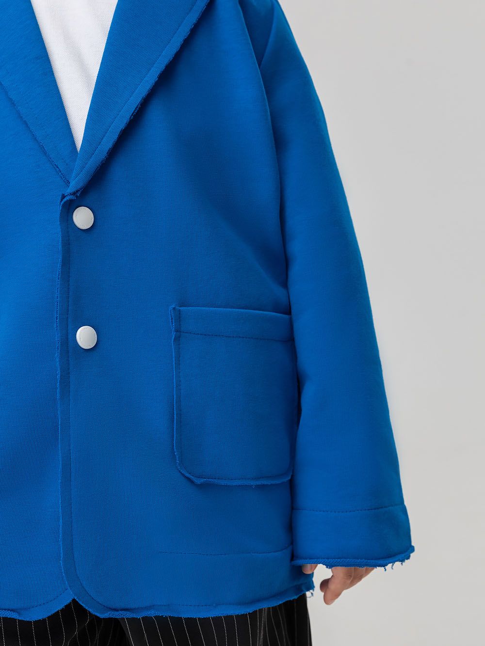 Пиджак с необработанными краями - фото 12