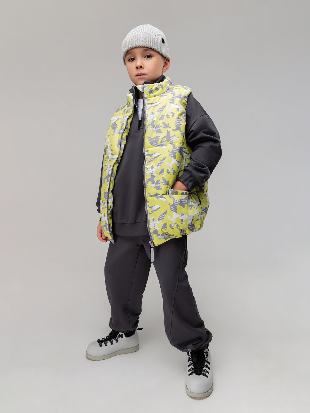 Жилет с принтом - фото 2