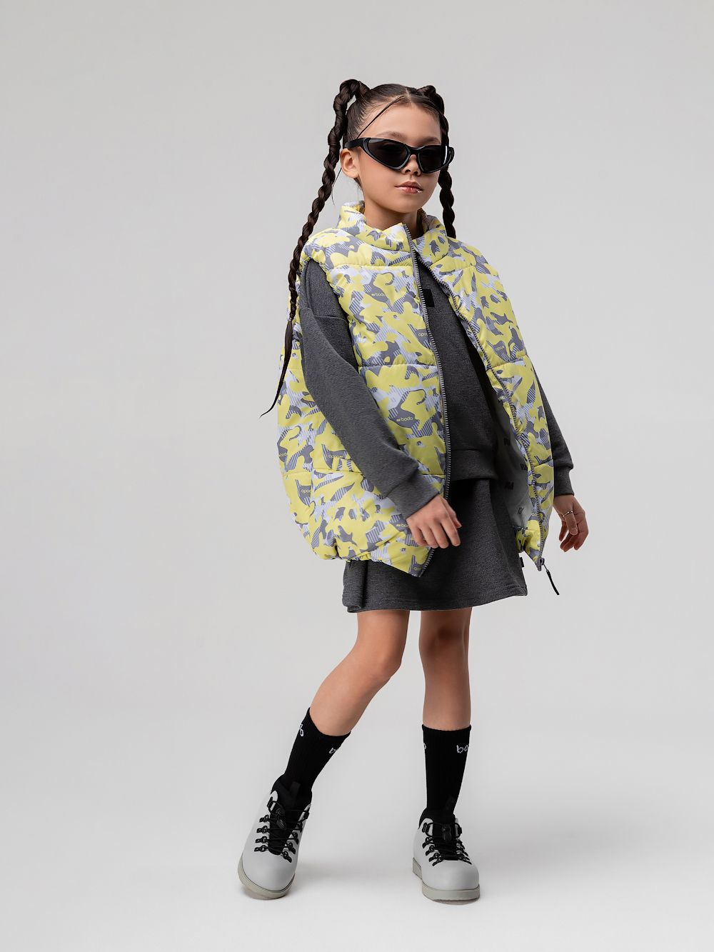 Жилет с принтом - фото 5