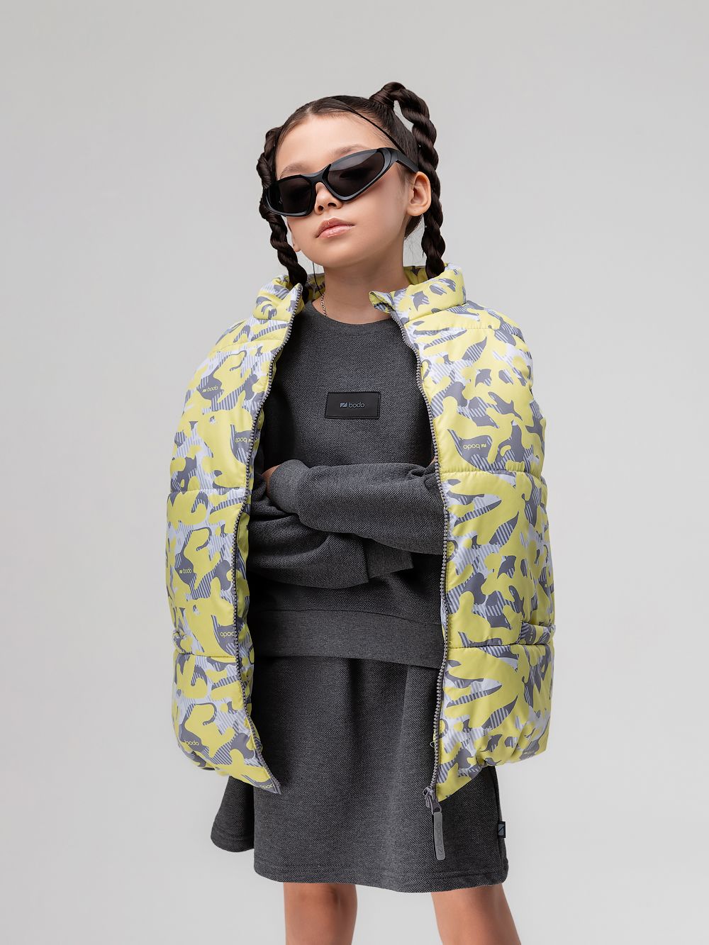 Жилет с принтом - фото 3