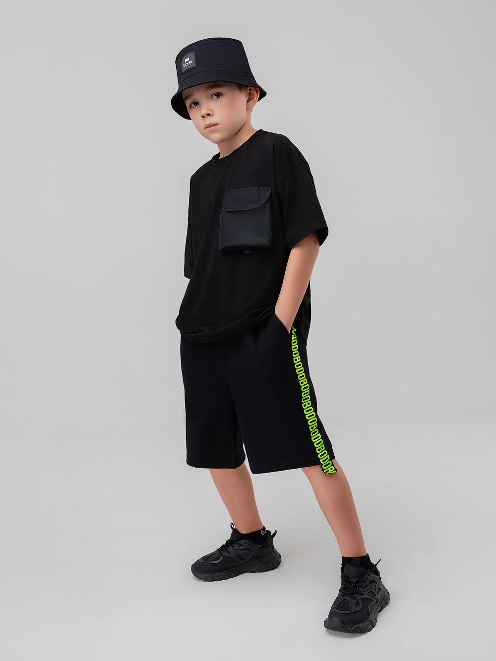 Шорты с брендированной лентой - фото 2