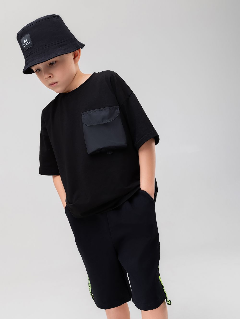 Шорты с брендированной лентой - фото 3