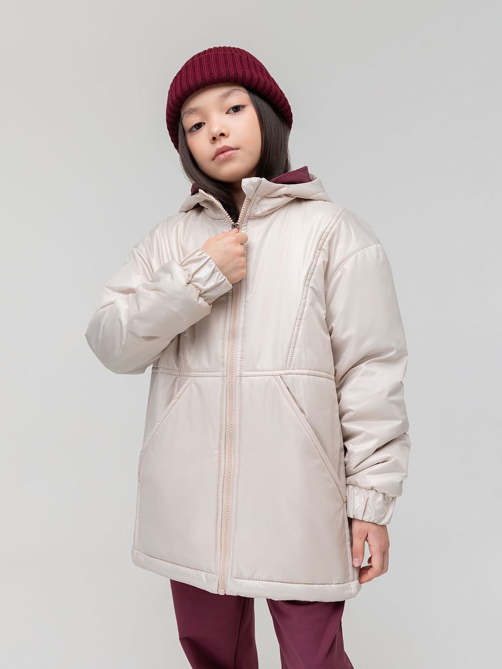 Куртка с капюшоном - фото 4