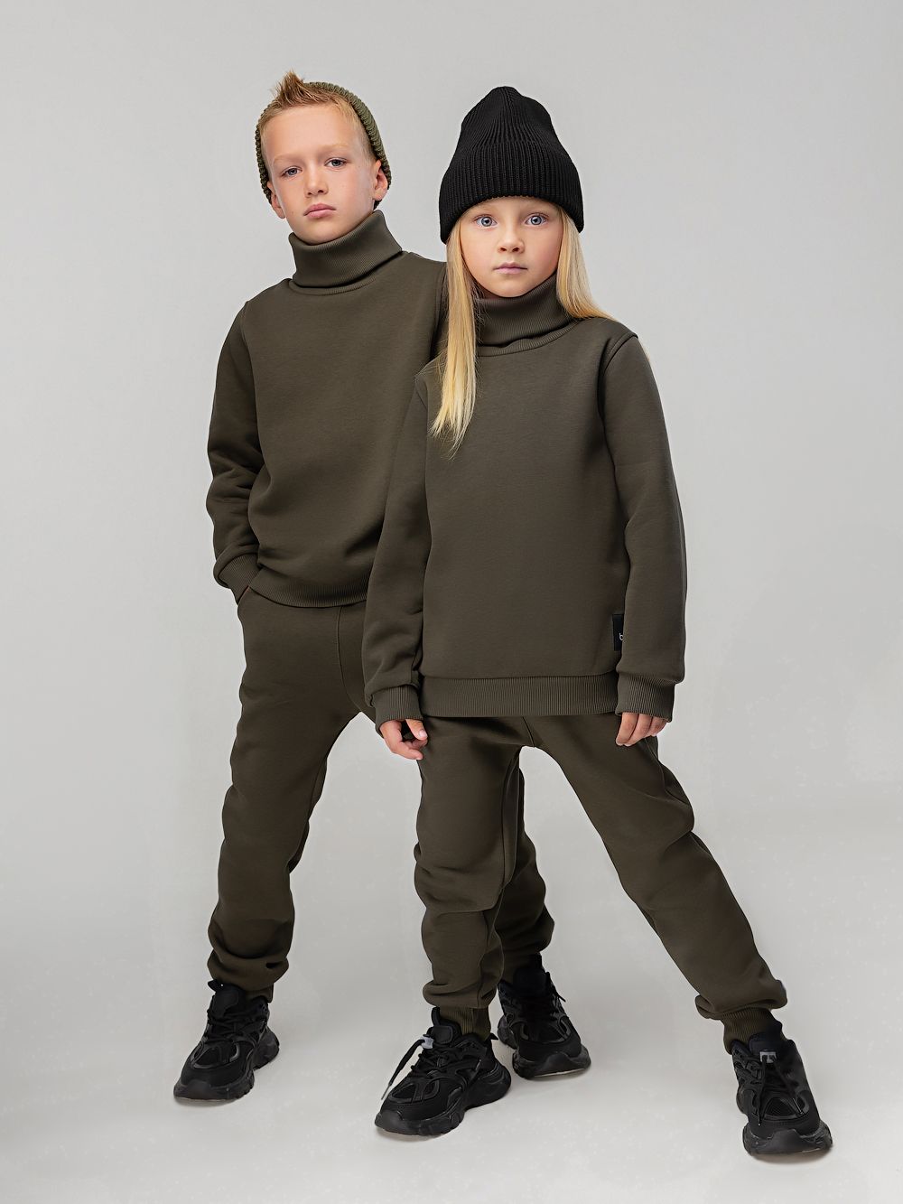 Костюм с водолазкой теплый - фото 2
