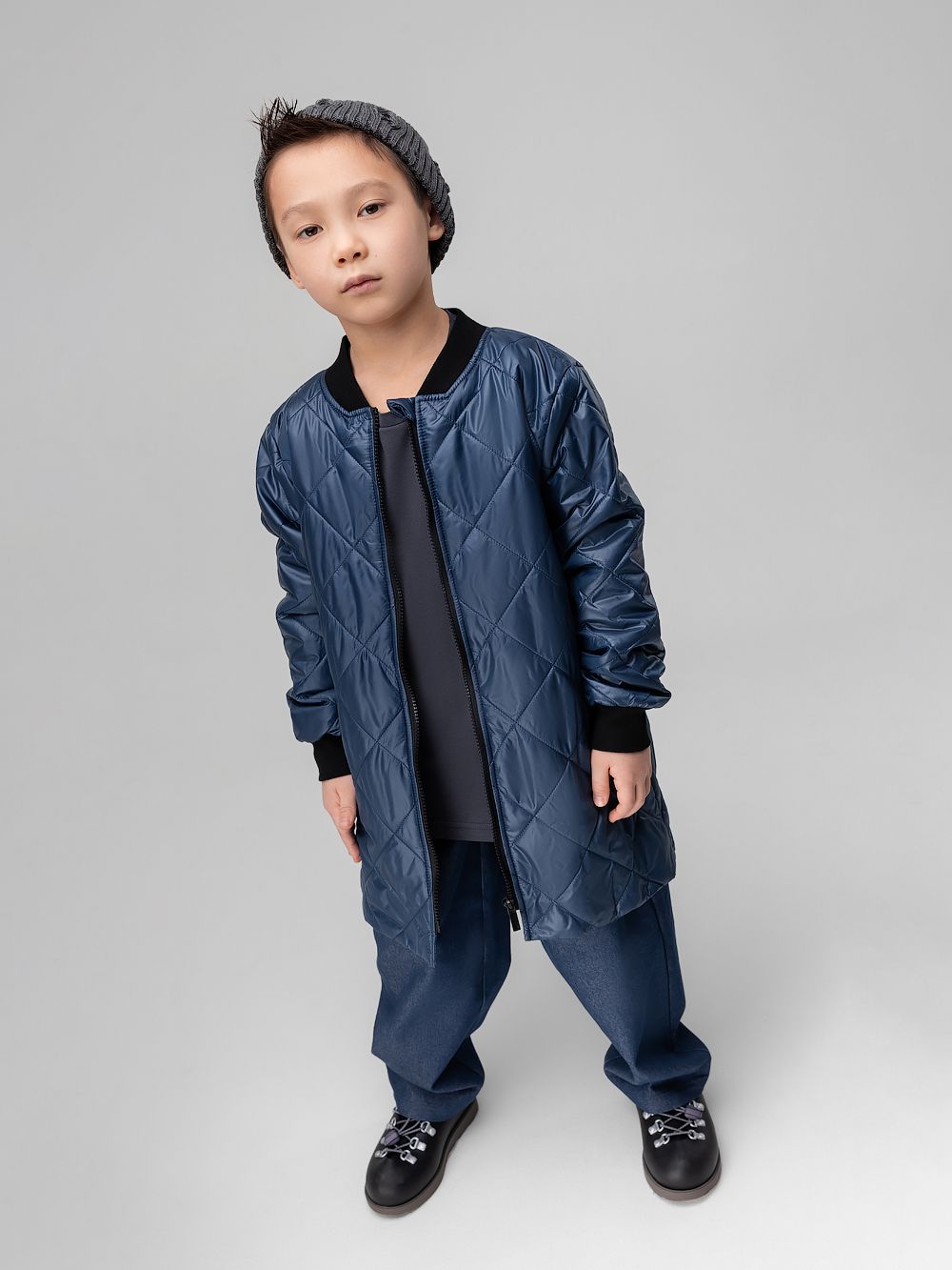 Стеганный бомбер - фото 5