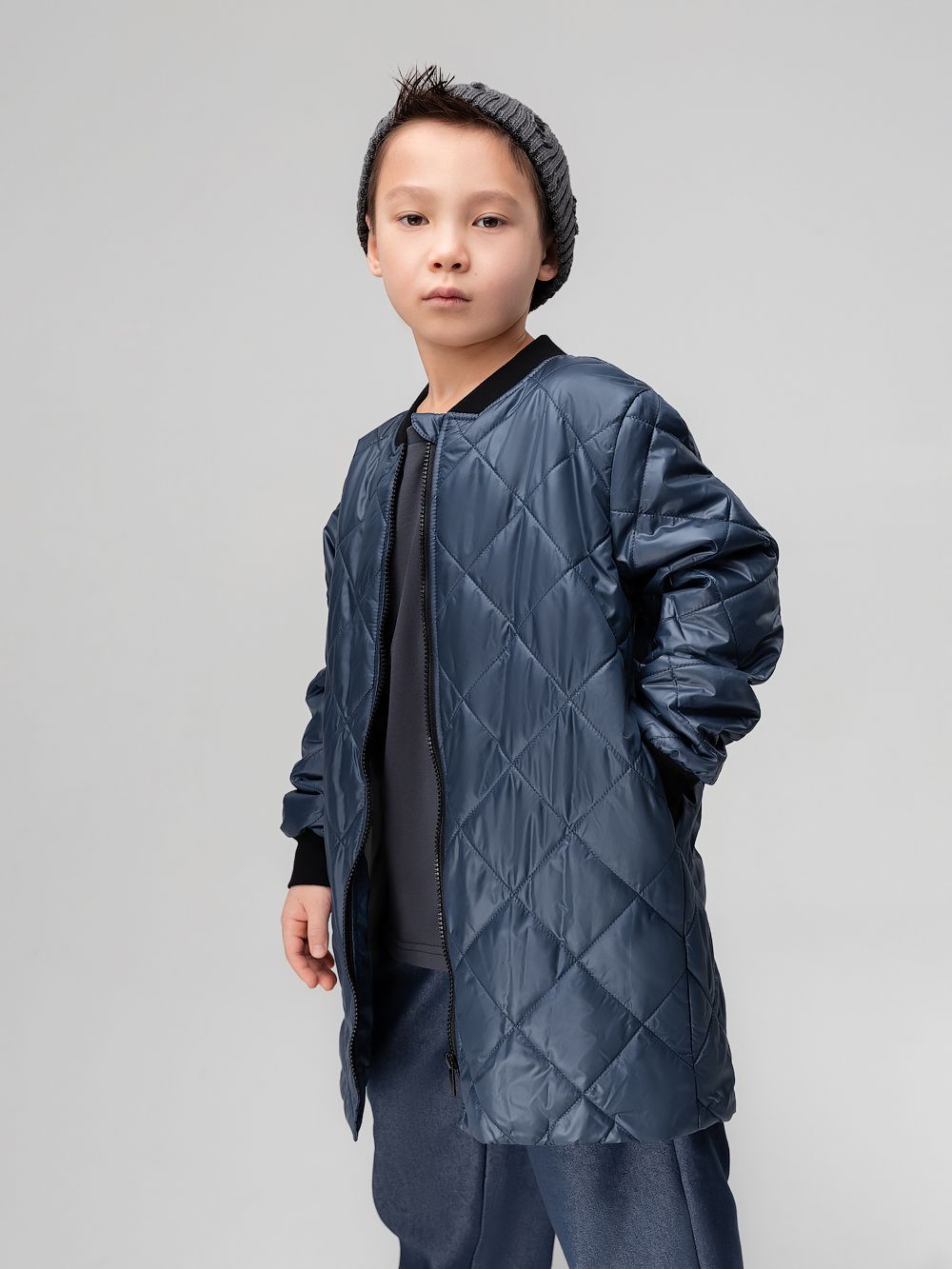 Стеганный бомбер - фото 1