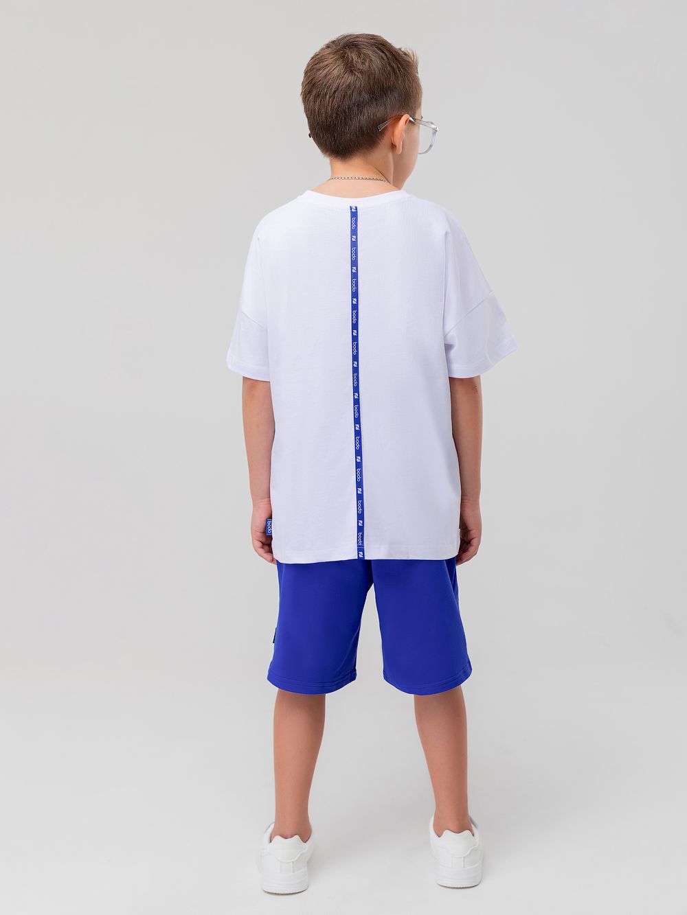 Шорты прямые с карманами - фото 5