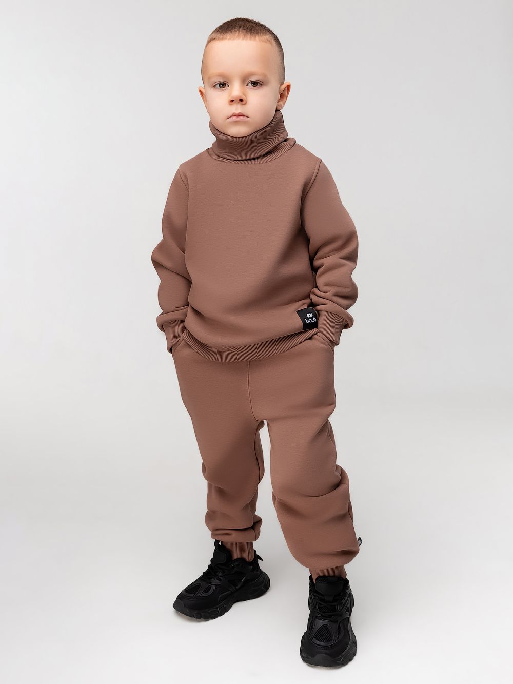 Костюм с водолазкой теплый - фото 2