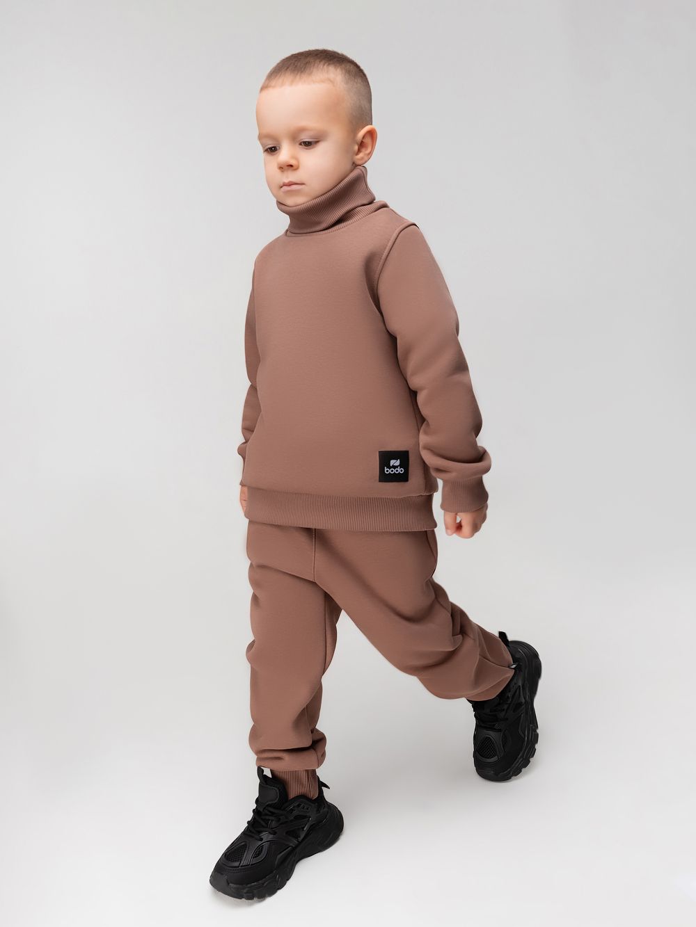 Костюм с водолазкой теплый - фото 3