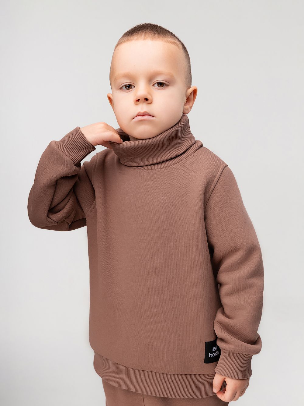 Костюм с водолазкой теплый - фото 4