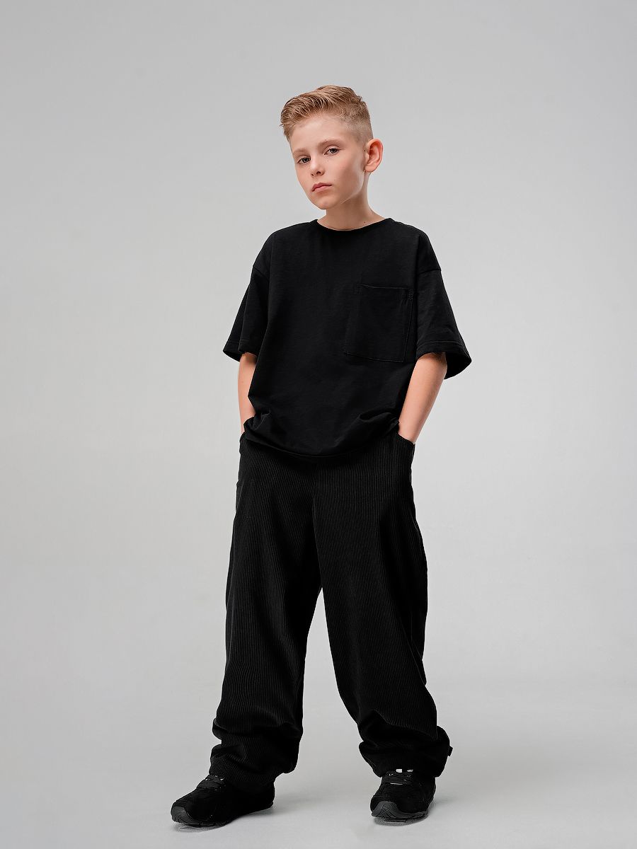 Футболка с накладным карманом - фото 7