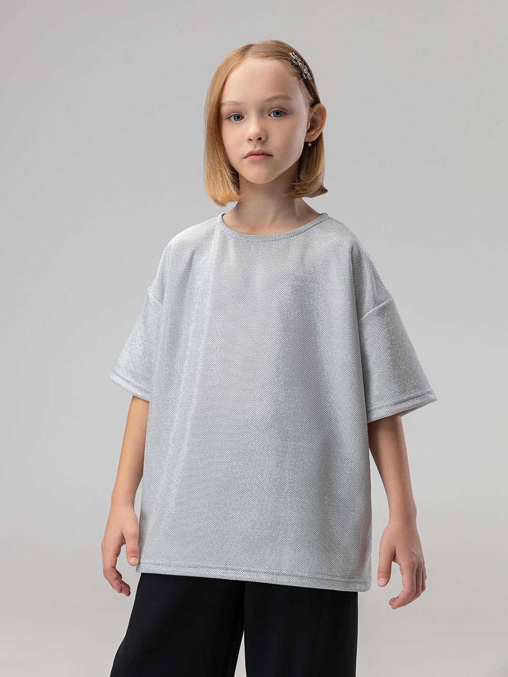 Костюм с блестящей футболкой - фото 7