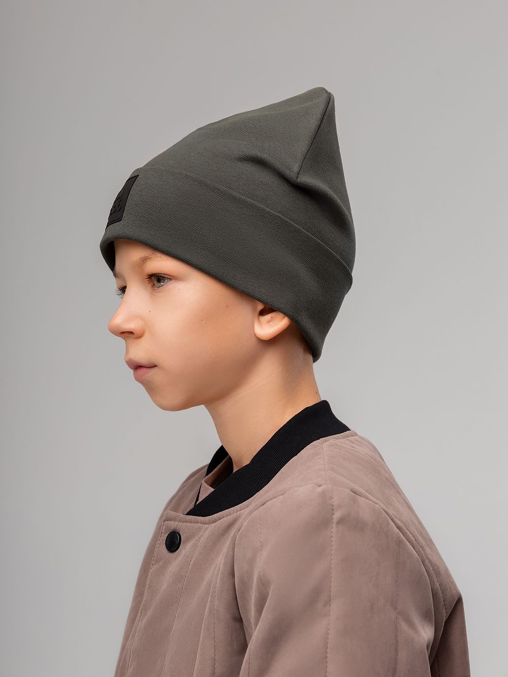 Шапка двойная с отворотом - фото 3