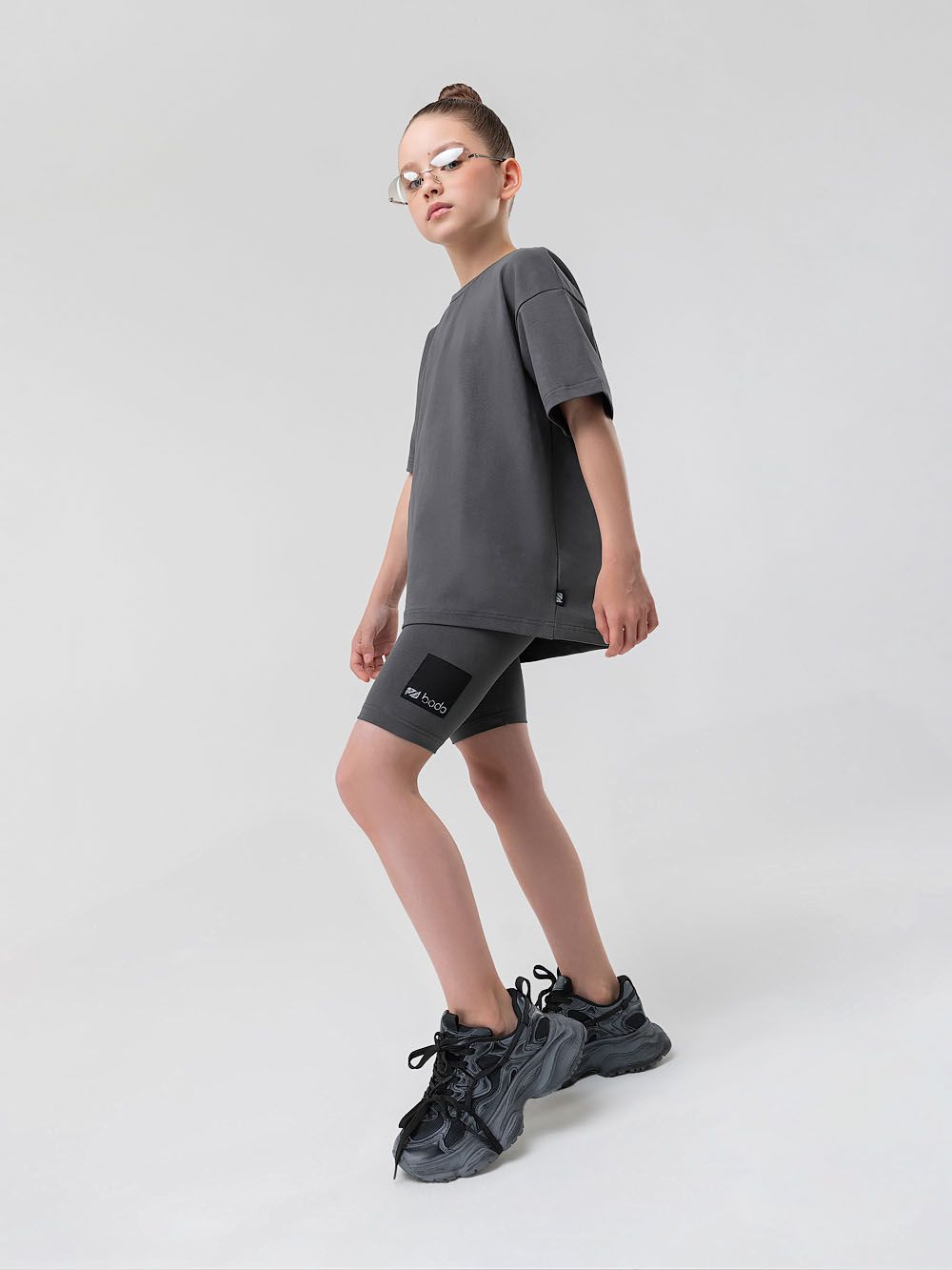 Костюм с велосипедками - фото 1