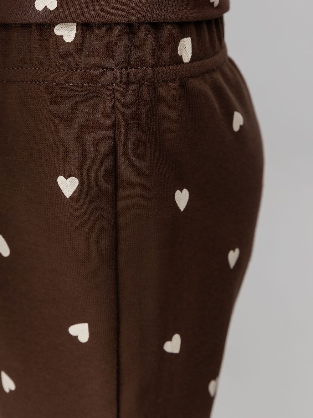 Брюки - клеш с сердечками - фото 8