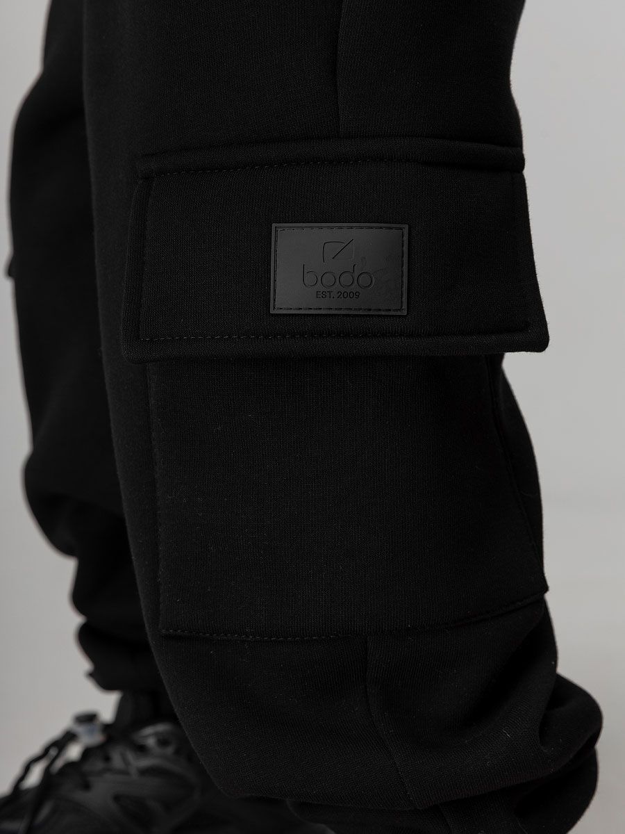 Брюки теплые с карманами - фото 5