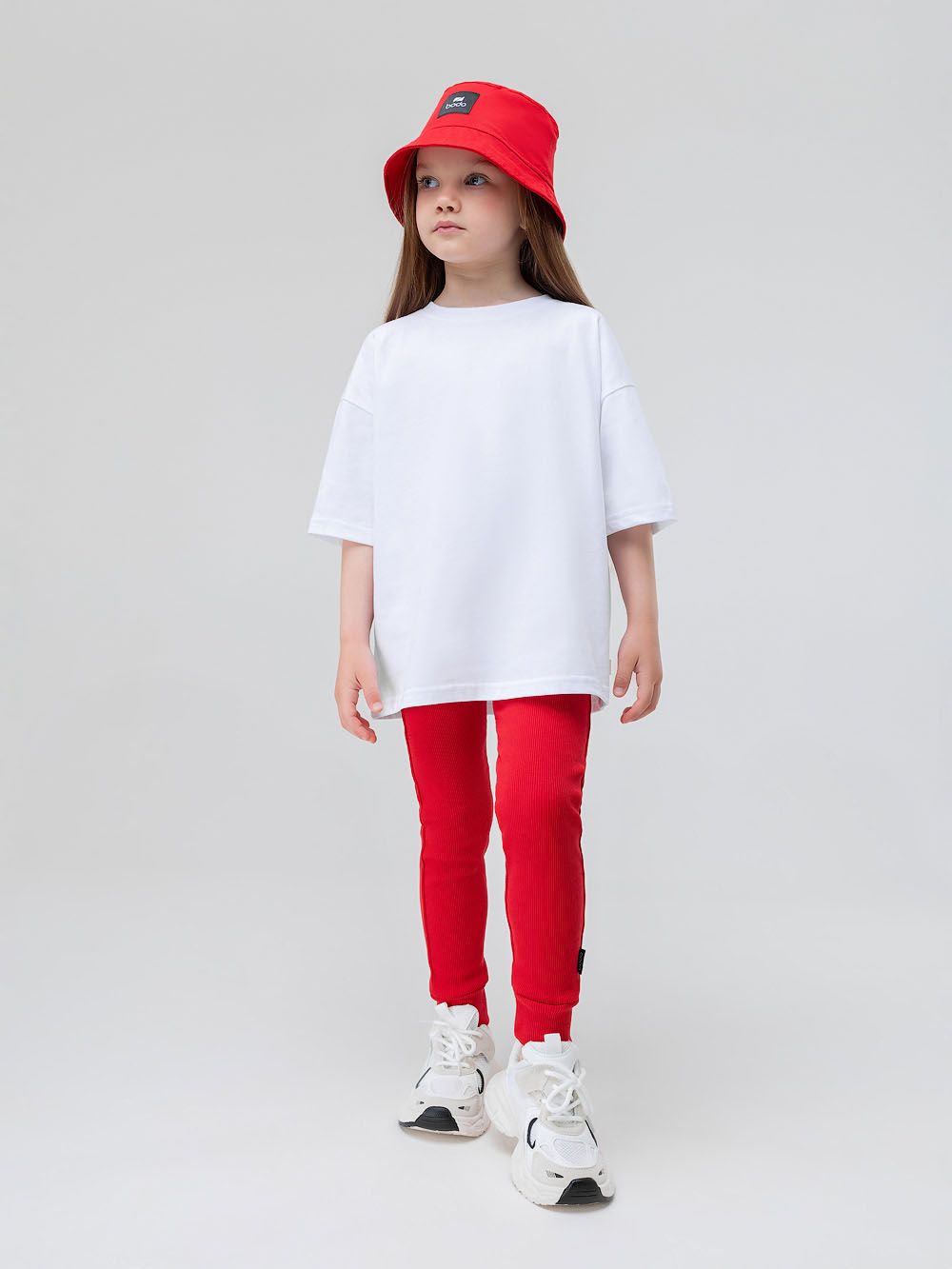 Леггинсы в рубчик - фото 1