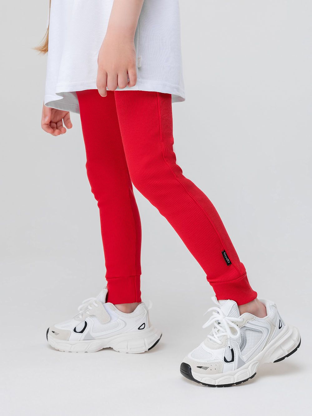 Леггинсы в рубчик - фото 3