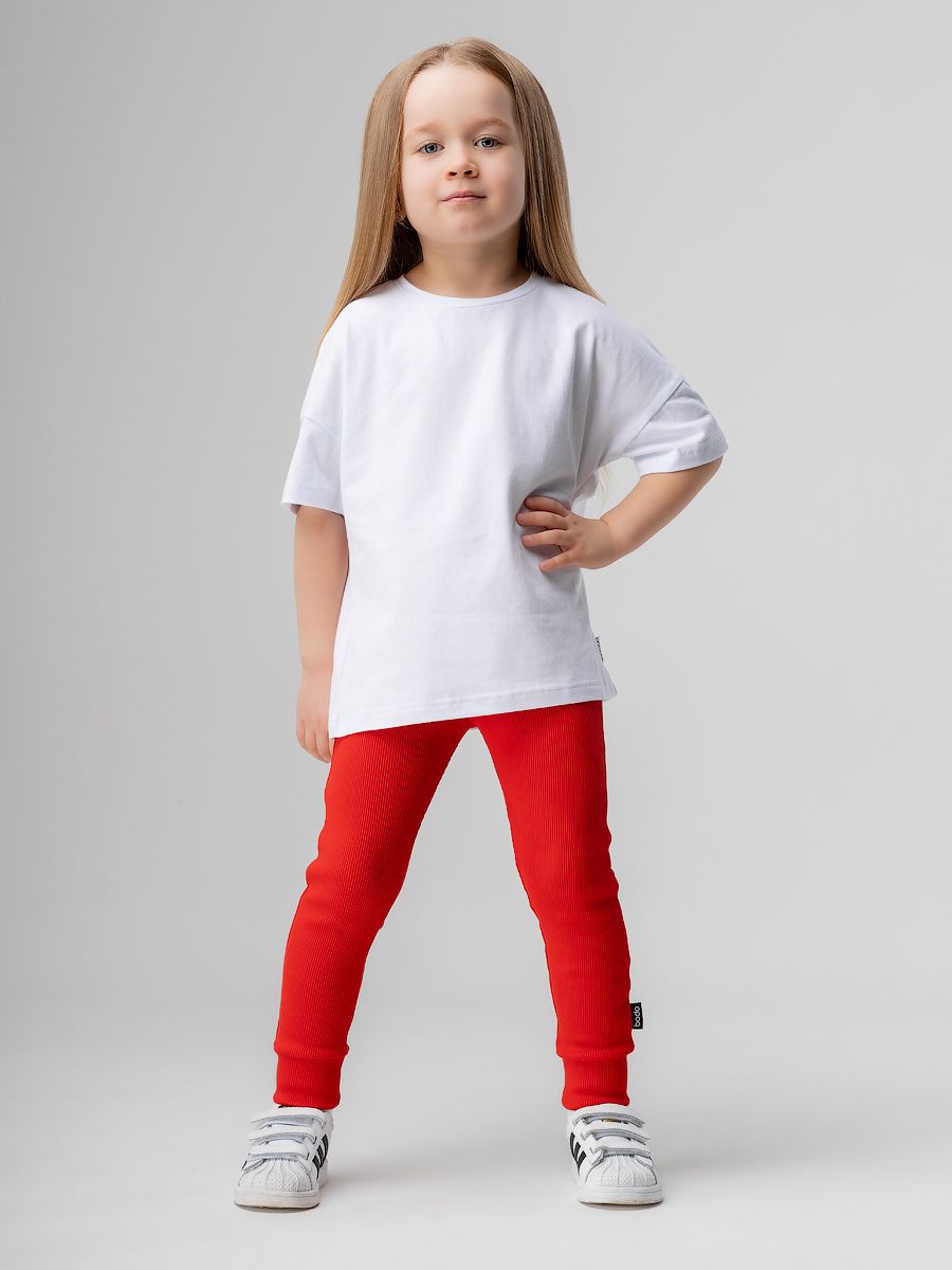 Леггинсы в рубчик - фото 1