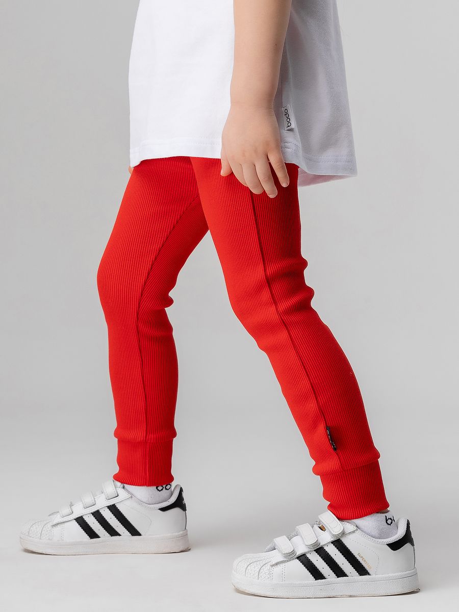 Леггинсы в рубчик - фото 4