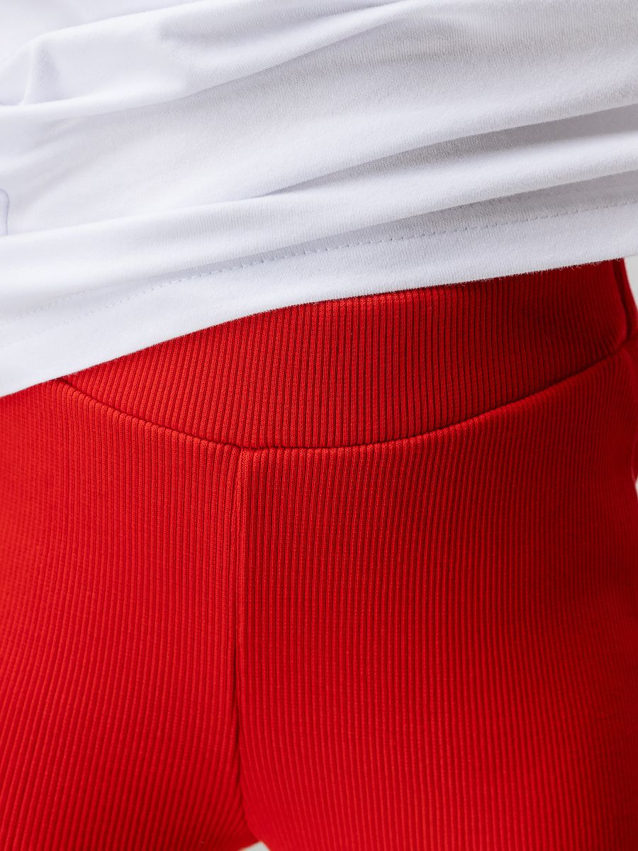 Леггинсы в рубчик - фото 6