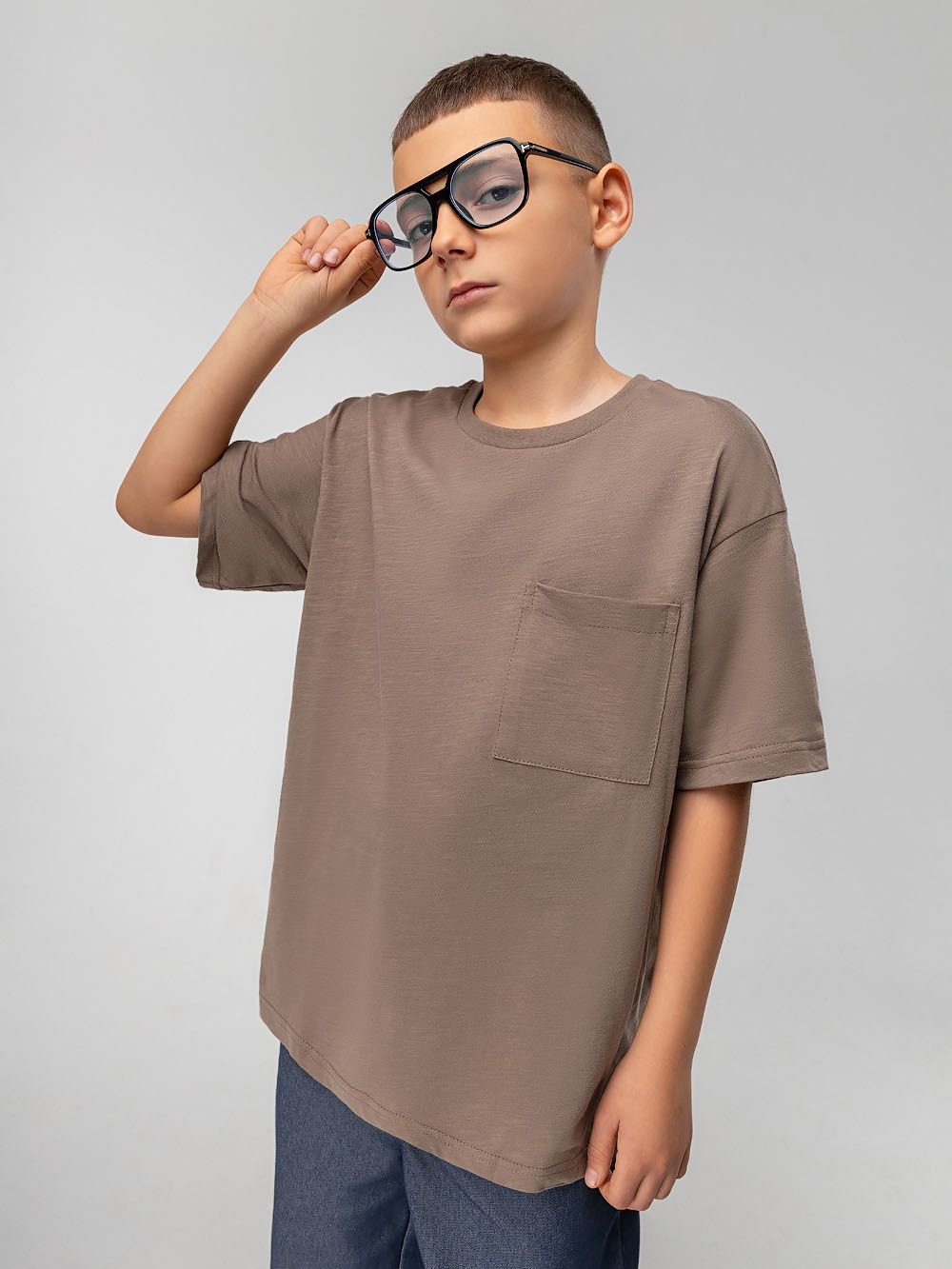 Футболка с накладным карманом - фото 2