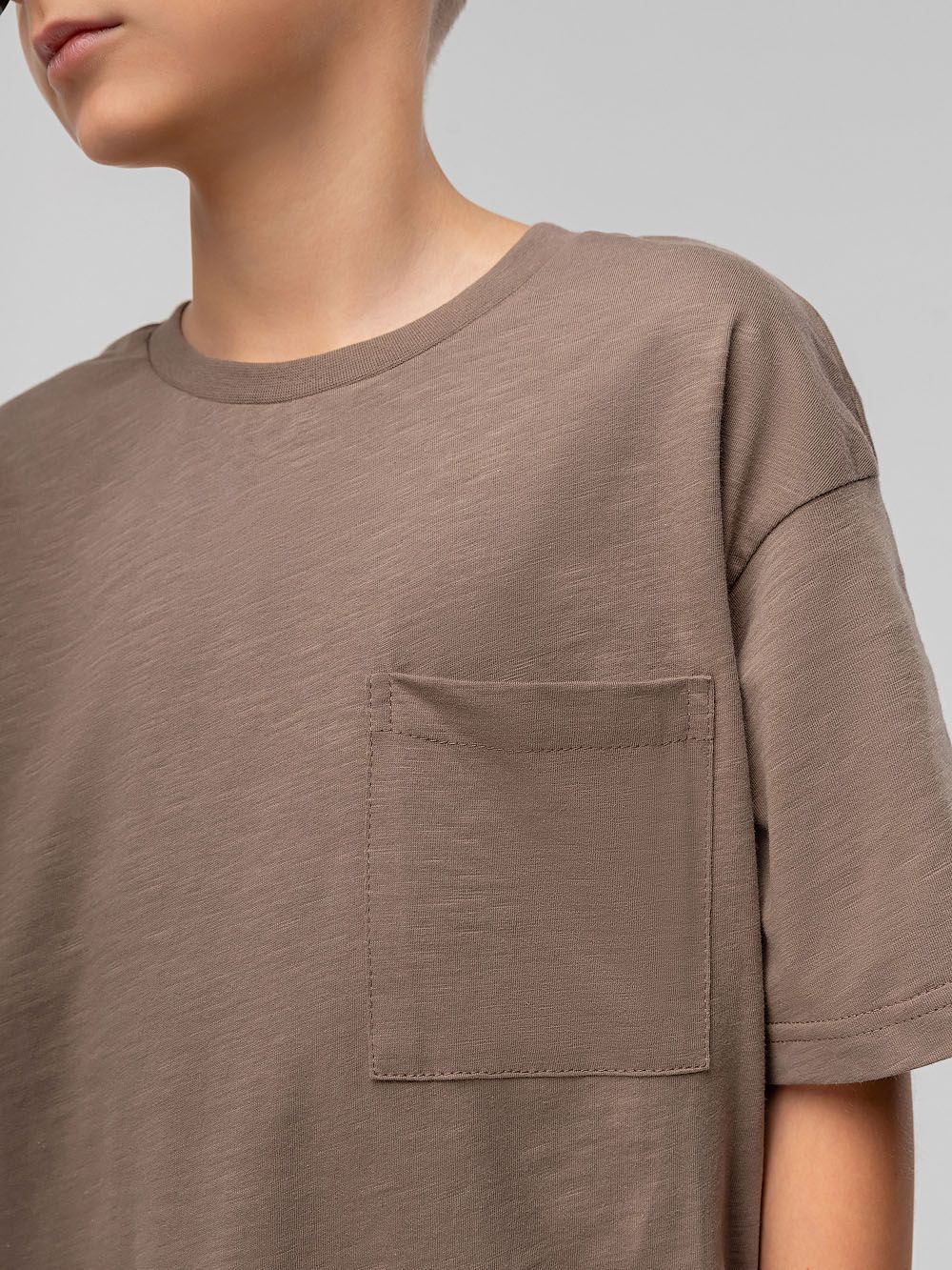 Футболка с накладным карманом - фото 3