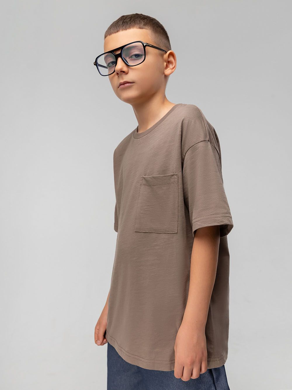 Футболка с накладным карманом - фото 4