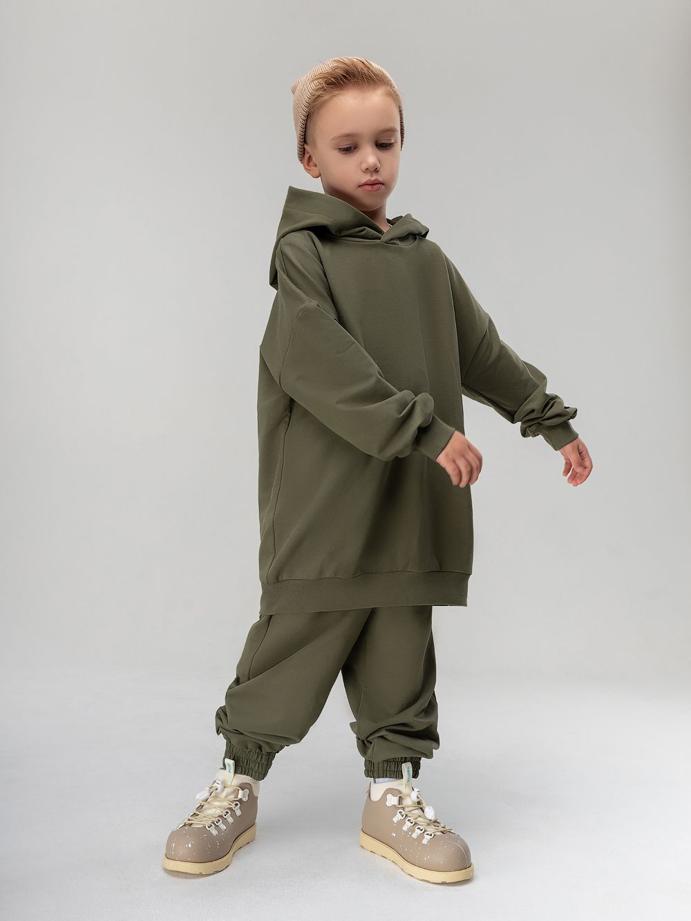 Костюм с оверсайз худи - фото 3