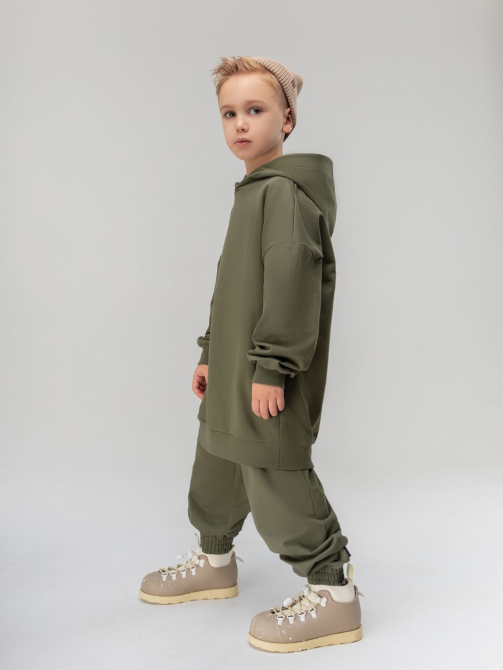 Костюм с оверсайз худи - фото 4