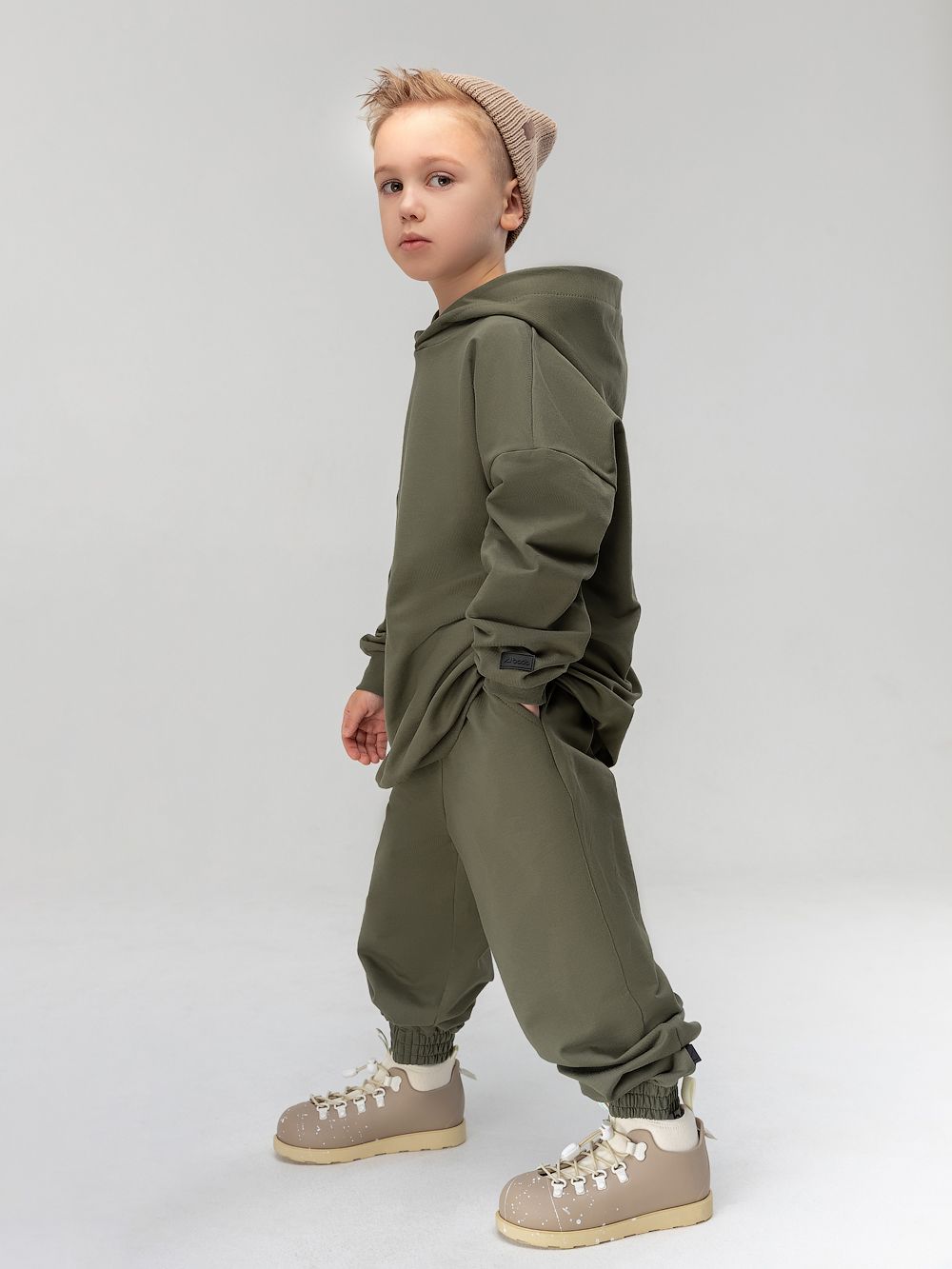 Костюм с оверсайз худи - фото 5