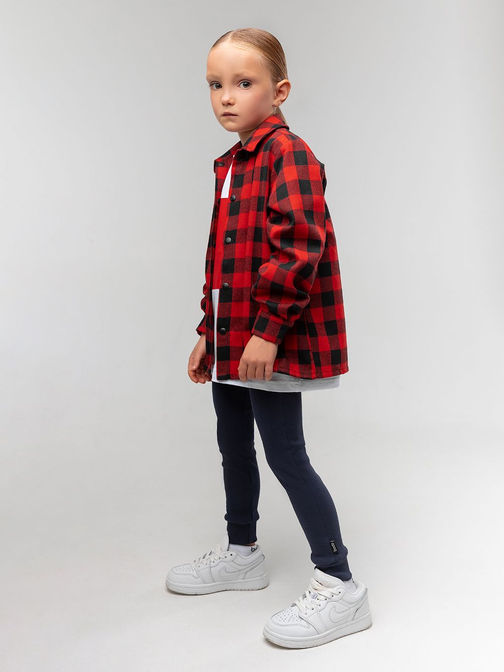 Леггинсы в рубчик - фото 3