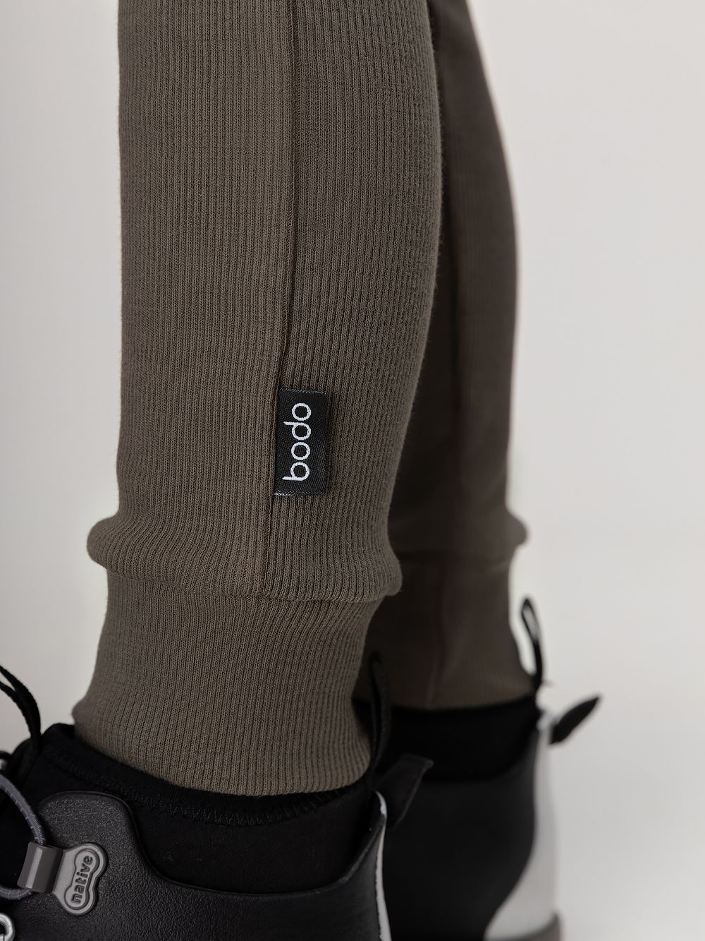 Леггинсы в рубчик - фото 3