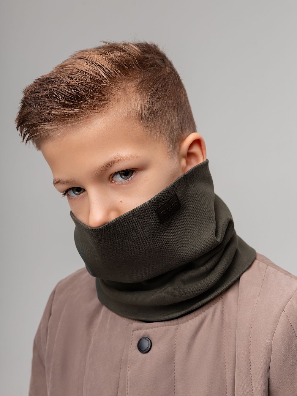 Шарф (Снуд) с ПВХ нашивкой - фото 2