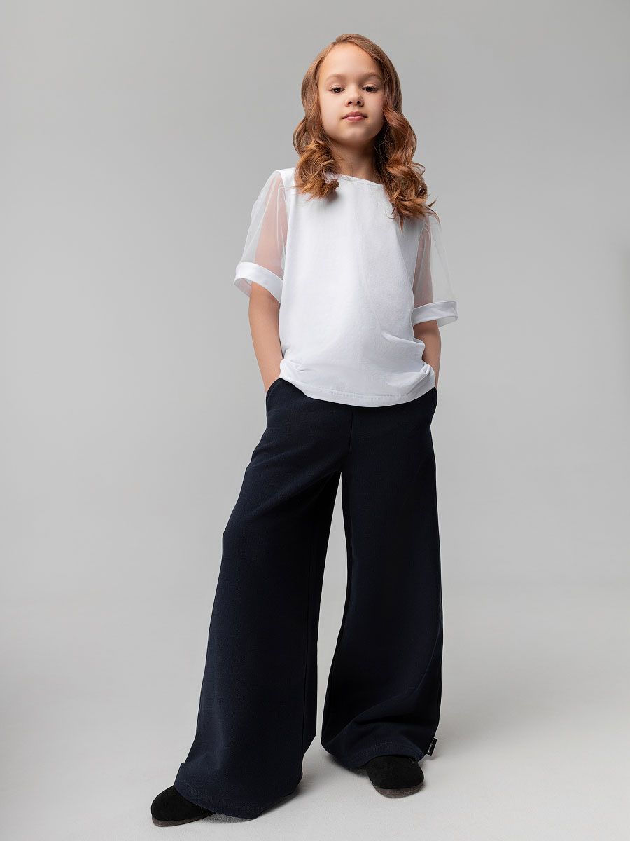 Брюки ПИКЕ широкие - фото 1