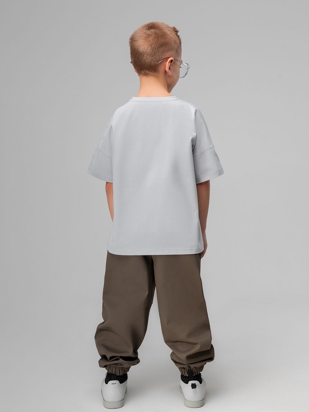 Брюки с декоративными клапанами - фото 7