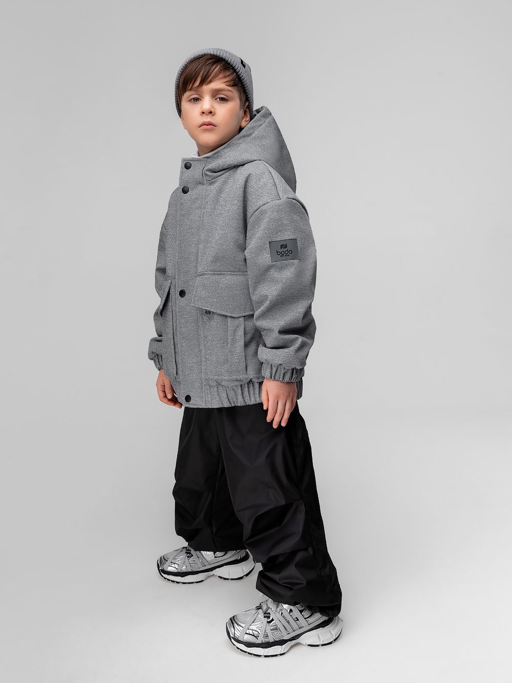 Брюки ДЮСПО со складками - фото 1