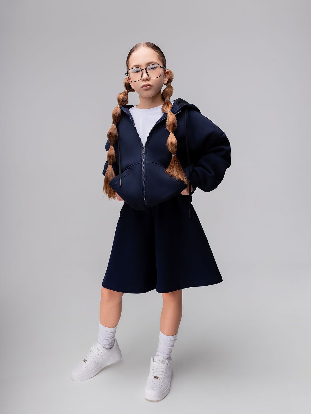 Шорты - юбка ПИКЕ - фото 1